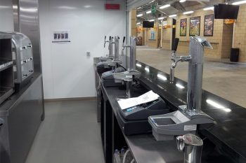 Stadium catering design