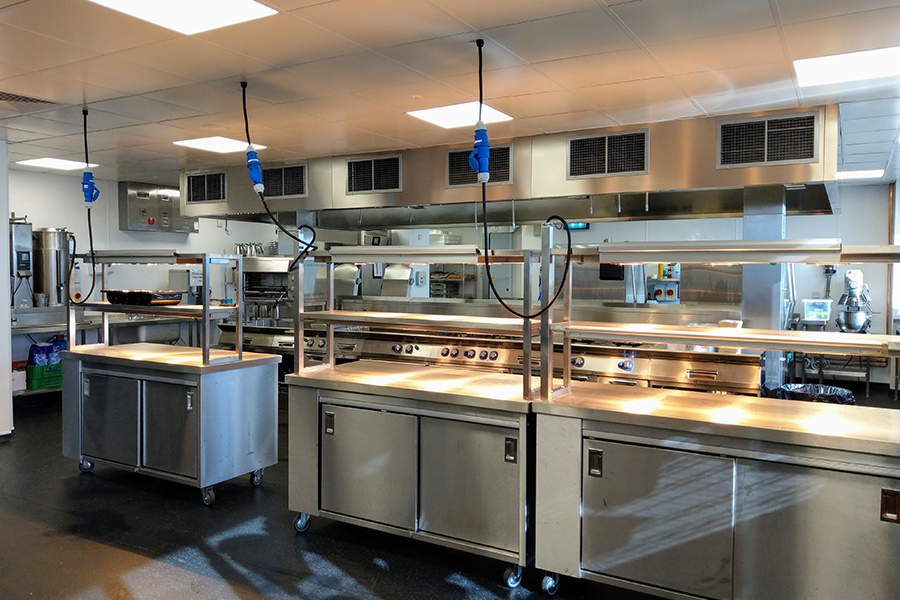 Stadium kitchen hattrick